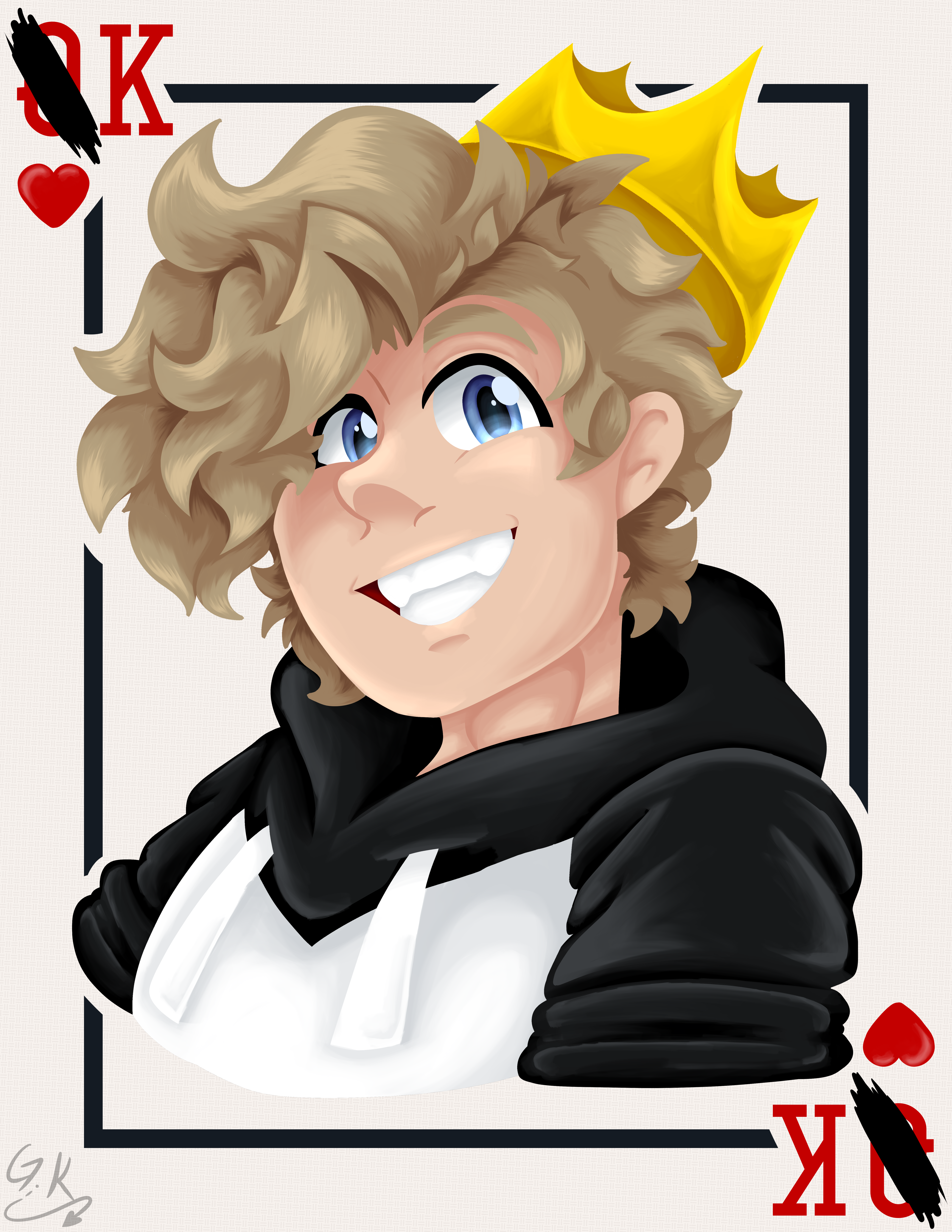 Playing Card Portrait – 2025