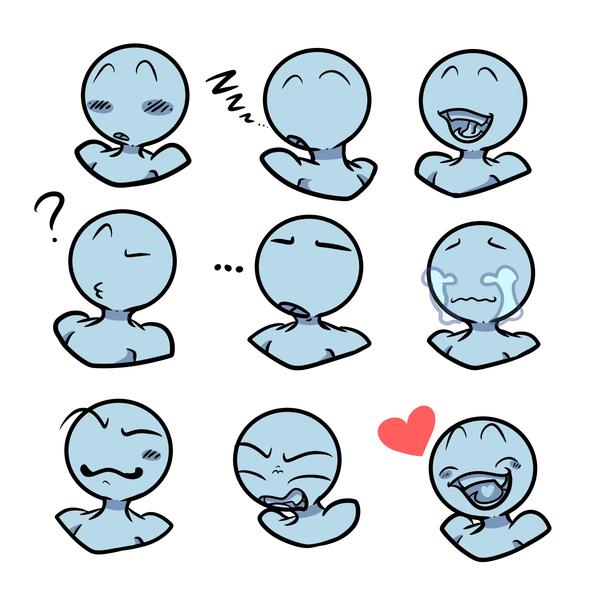 Digital Sticker Pack Example